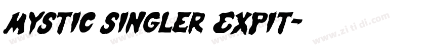 Mystic Singler ExpIt字体转换